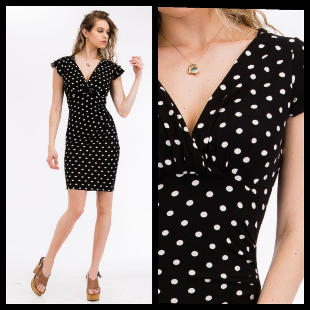 Black and White Dress
